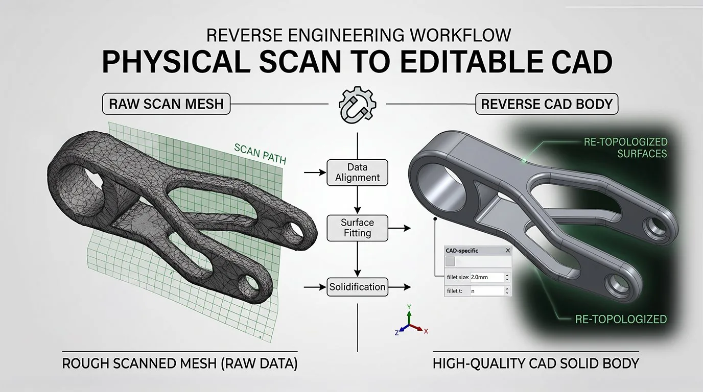 Reverse Engineering Mechanical Parts